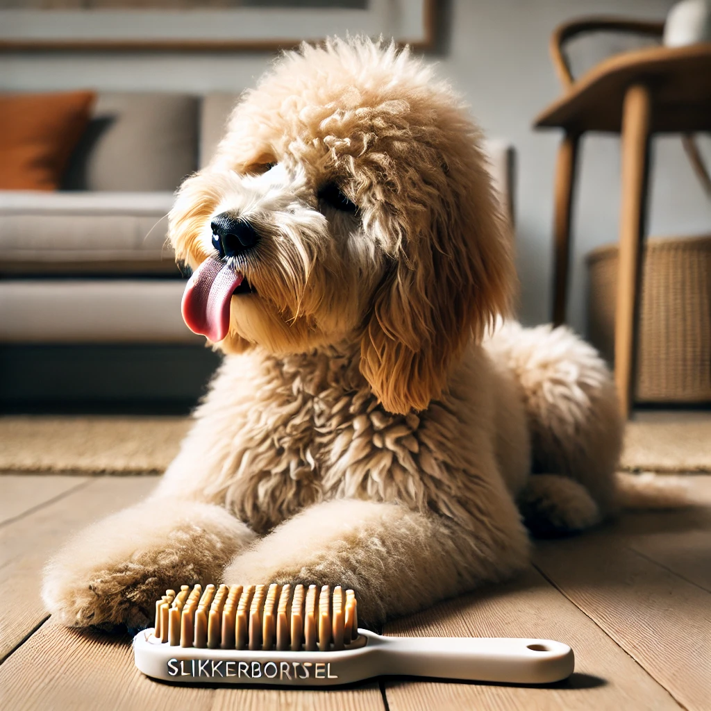 doodle met slikkerborstel